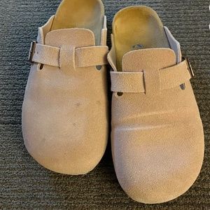 Pink Clay Boston Birkenstocks Clogs